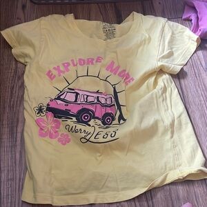 George Yellow and Pink Explore Tee